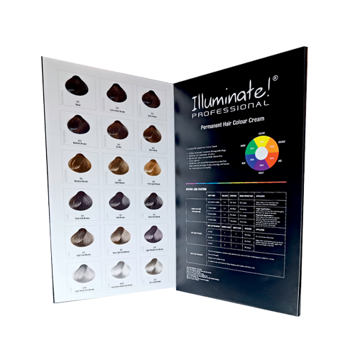 Illuminate! - Colour Chart - Shellz Professional Hair Products